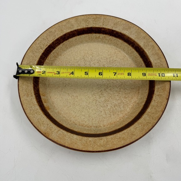 Vintage‎ Pottery Craft USA Tan Brown Handcrafted Stoneware Farmhouse Decor 10 In - Picture 3 of 10